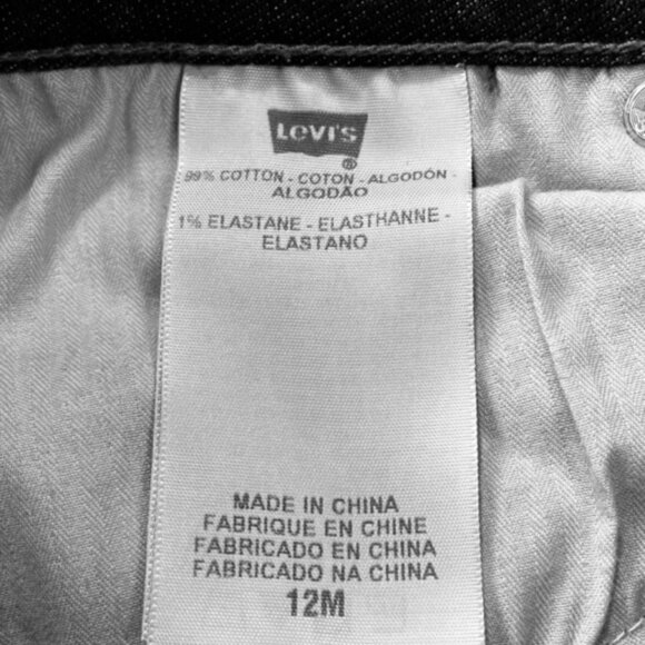 LEVI'S Bold Curve Classic Boot Cut Jeans - Size 12/31 - Picture 8 of 9